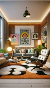 Interior Design trends 70s revival 2024